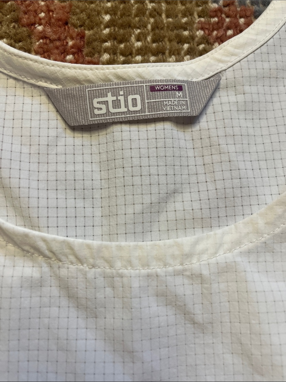 Stio Women’s Athletic Tennis Dress White Performance Pique Sport Hiking Size M - Picture 2 of 8